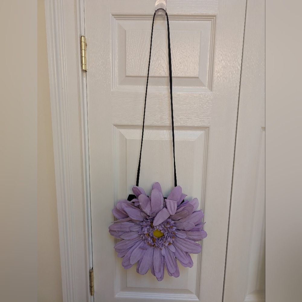 Vintage Y2K Backyard Oaks Purple Flower Purse